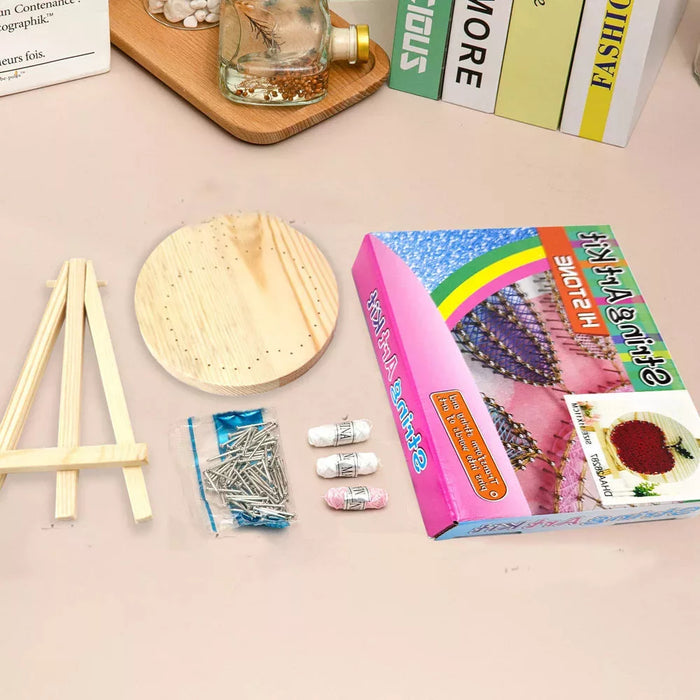 Basketball String Art Kit with Stand. Simple Decorative DIY String Art Craft Kit M1-4 DHAA28339