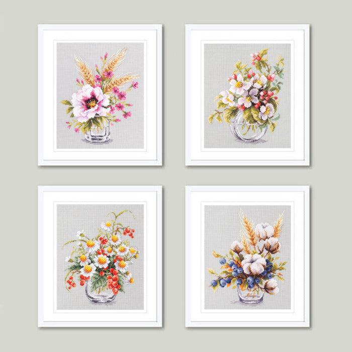 Chamomile and Red Currant 100-012 Counted Cross-Stitch Kit