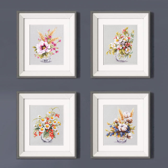 Chamomile and Red Currant 100-012 Counted Cross-Stitch Kit