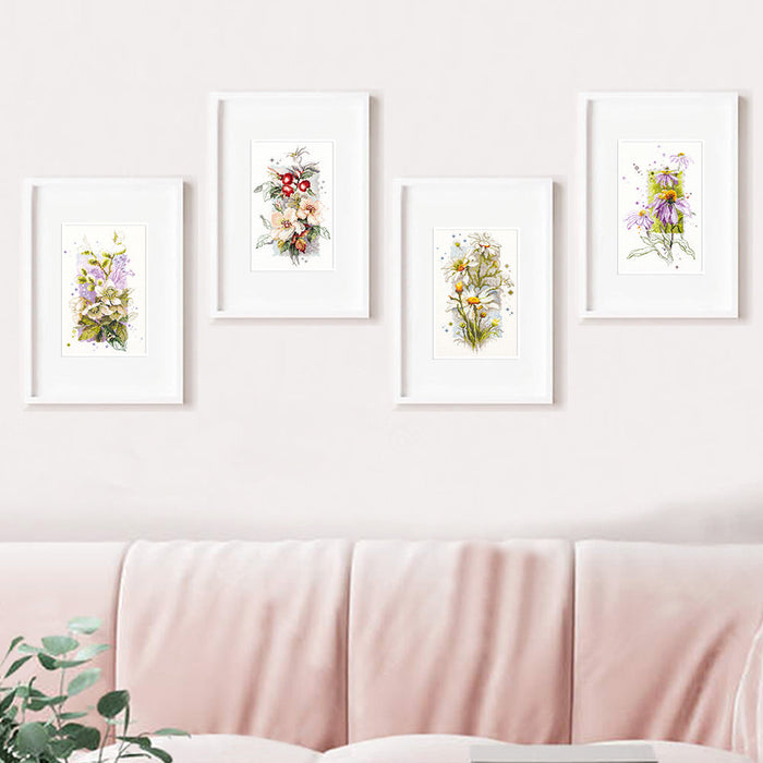 White Daisies 100-103 Counted Cross-Stitch Kit