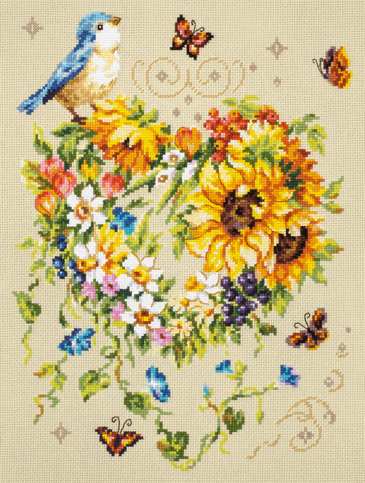 Inspiration of Your Heart 100-141 Counted Cross-Stitch Kit