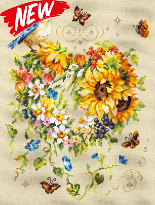 Inspiration of Your Heart 100-141 Counted Cross-Stitch Kit