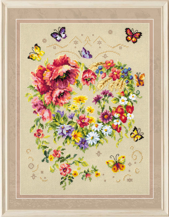 Shine of Your Heart 100-144 Counted Cross-Stitch Kit