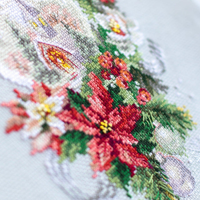 Christmas Candle 540-231 Counted Cross-Stitch Kit