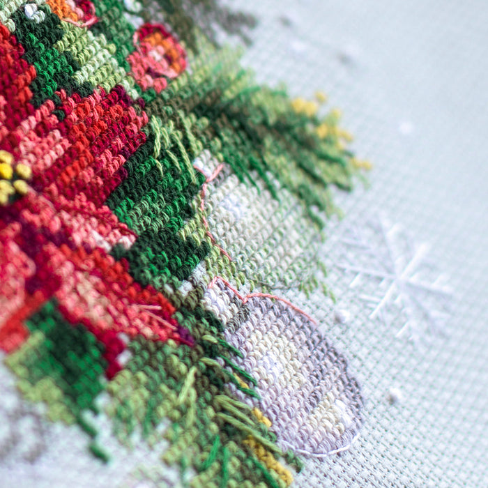 Christmas Candle 540-231 Counted Cross-Stitch Kit