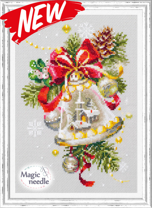 –°hristmas Bell 100-232 Counted Cross-Stitch Kit