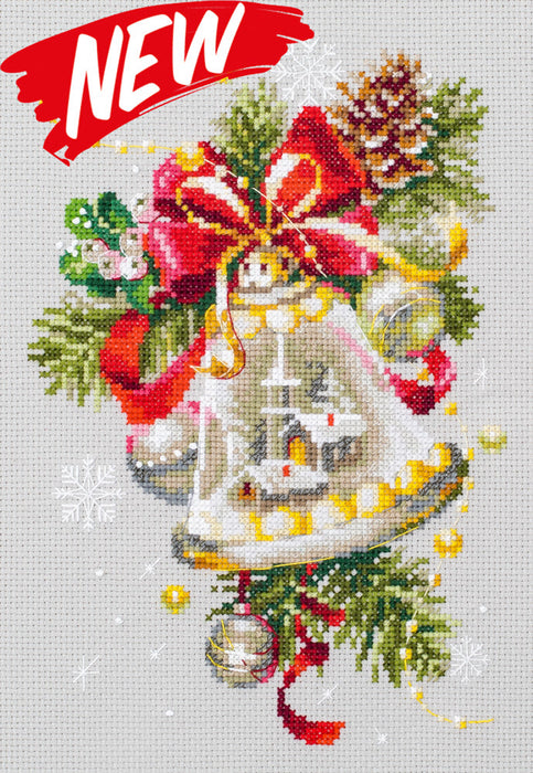 –°hristmas Bell 100-232 Counted Cross-Stitch Kit