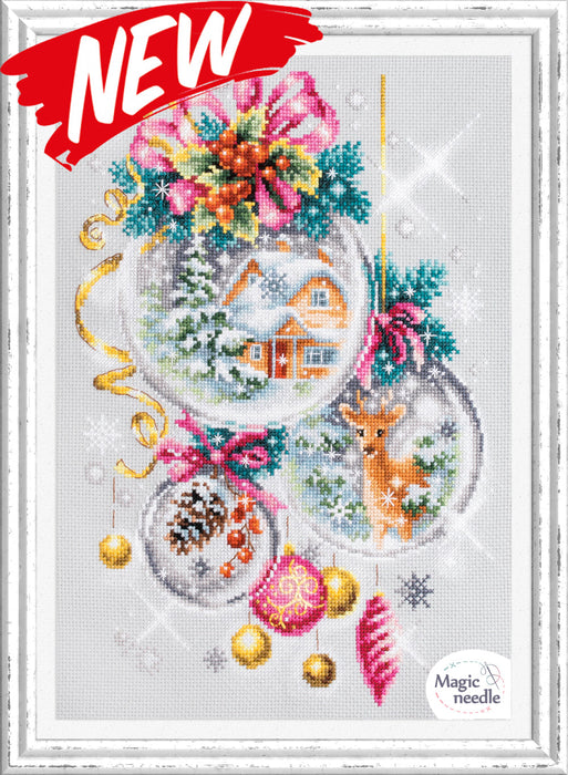 A Christmas Fairy Tale 100-247 Counted Cross-Stitch Kit