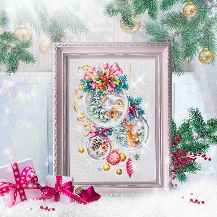 A Christmas Fairy Tale 100-247 Counted Cross-Stitch Kit