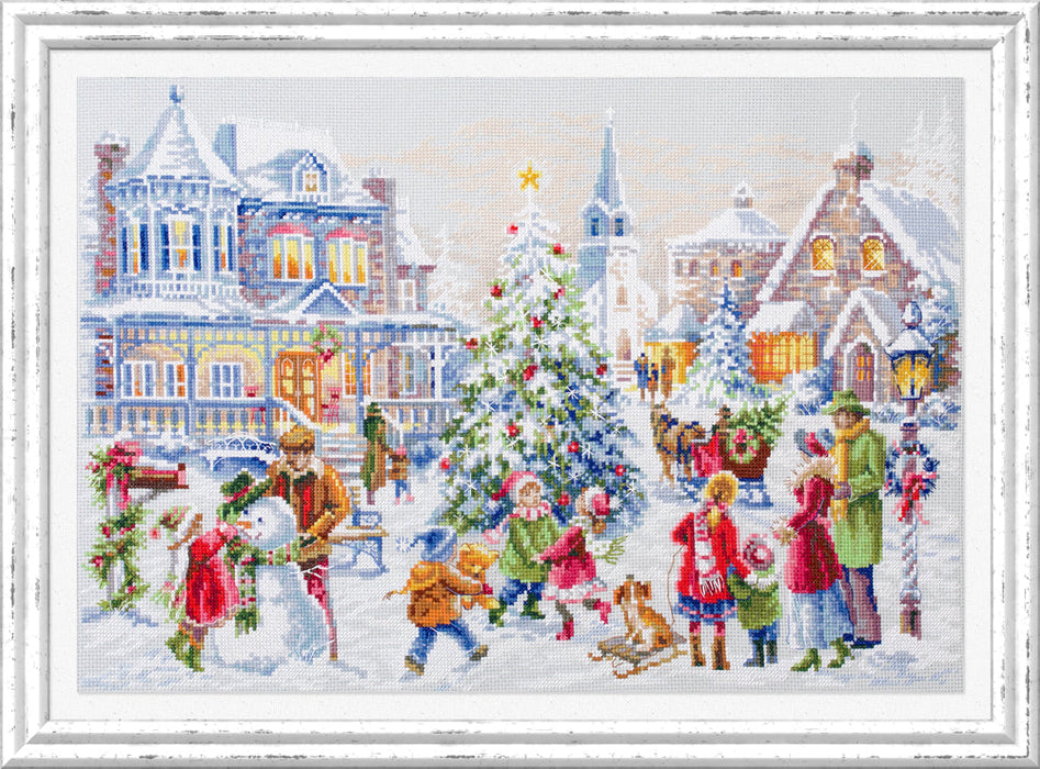 Christmas Eve 100-250 Counted Cross-Stitch Kit