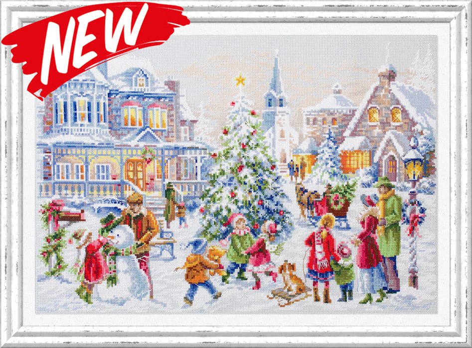 Christmas Eve 100-250 Counted Cross-Stitch Kit