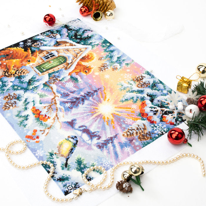 Winter Morning 110-700 Counted Cross-Stitch Kit