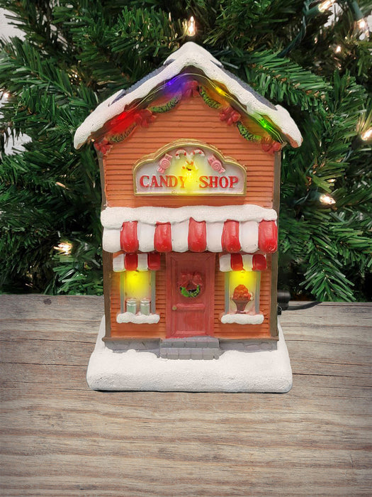 Christmas Village Candy Shop F07M4-29-Z615D