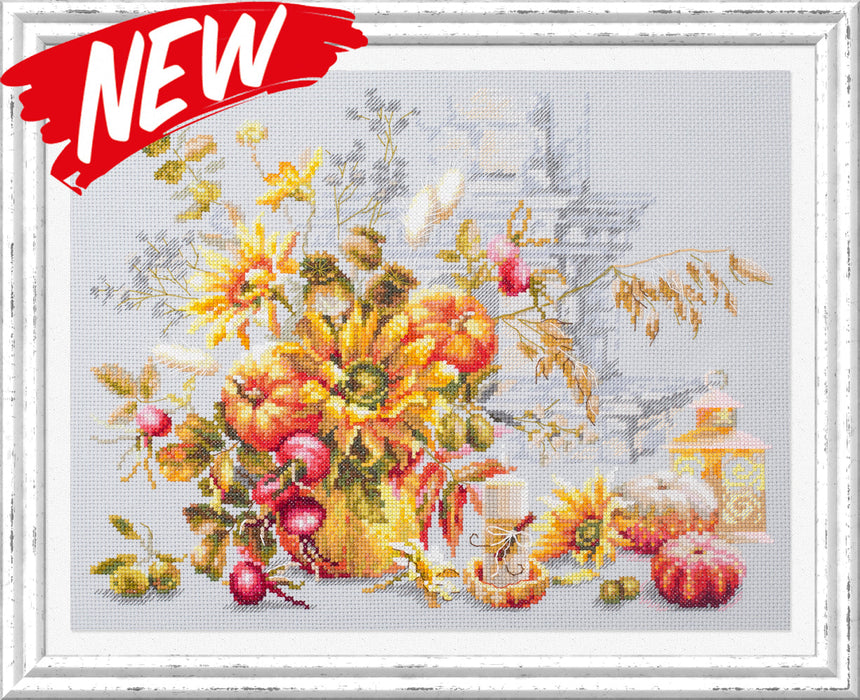 Autumn Improvisation 120-012 Counted Cross-Stitch Kit