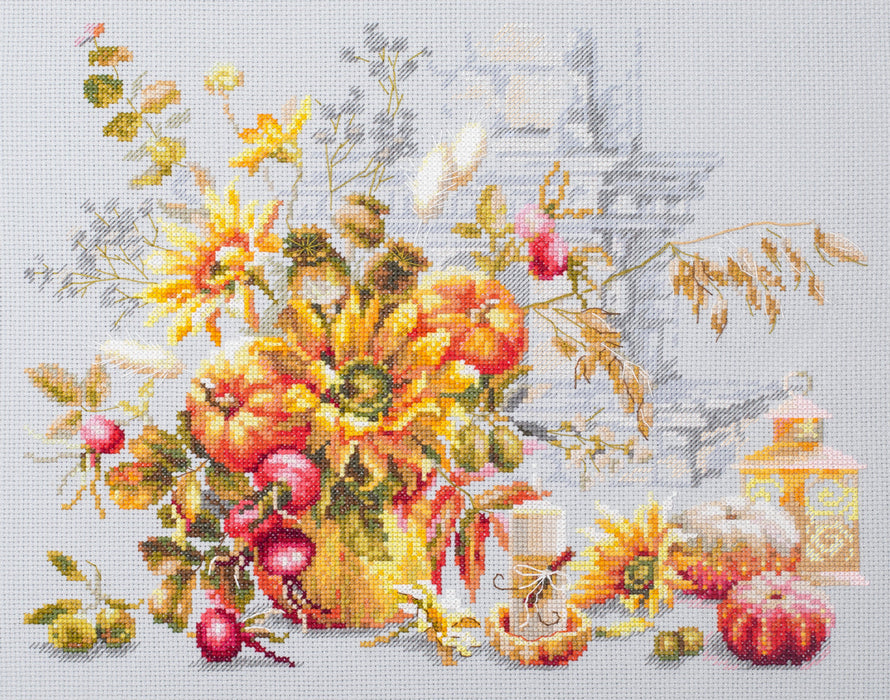 Autumn Improvisation 120-012 Counted Cross-Stitch Kit