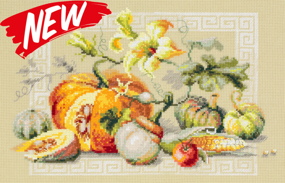 Pumpkin Fest 120-111 Counted Cross-Stitch Kit