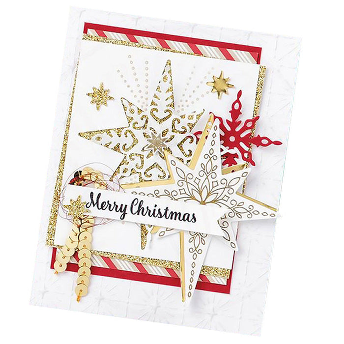 Starlight Thinlits Scrapbooking Cutting Die by Wizardi QJ120
