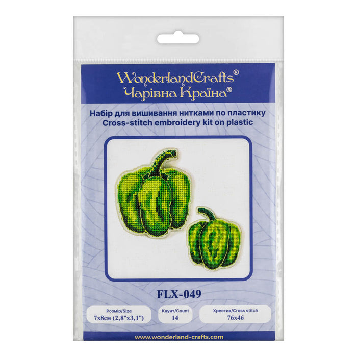 Cross-stitch kits on a plastic base FLX-049