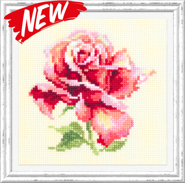 Beautiful Rose 150-001 Counted Cross-Stitch Kit