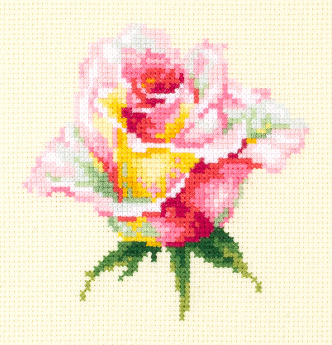 Blooming Rose 150-004 Counted Cross-Stitch Kit