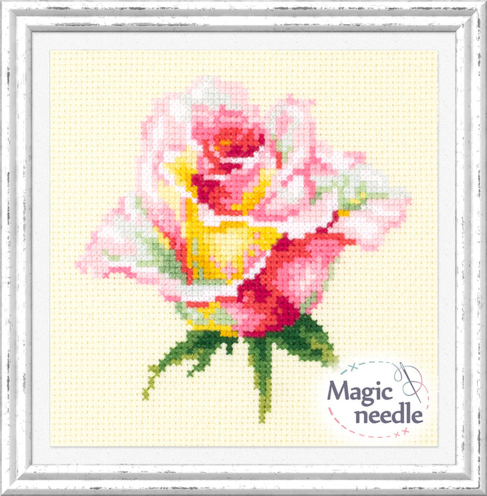 Blooming Rose 150-004 Counted Cross-Stitch Kit