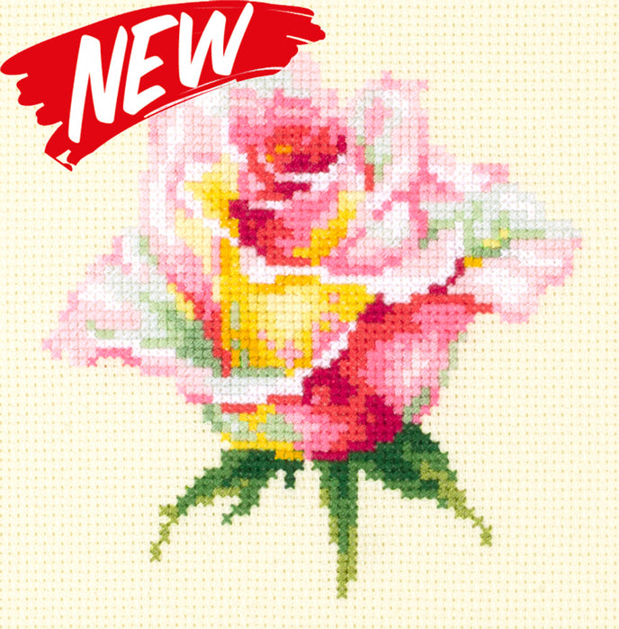 Blooming Rose 150-004 Counted Cross-Stitch Kit