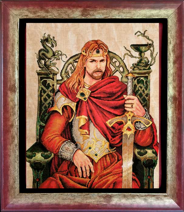 King Arthur 174-Z008 MK Counted Cross Stitch Kit