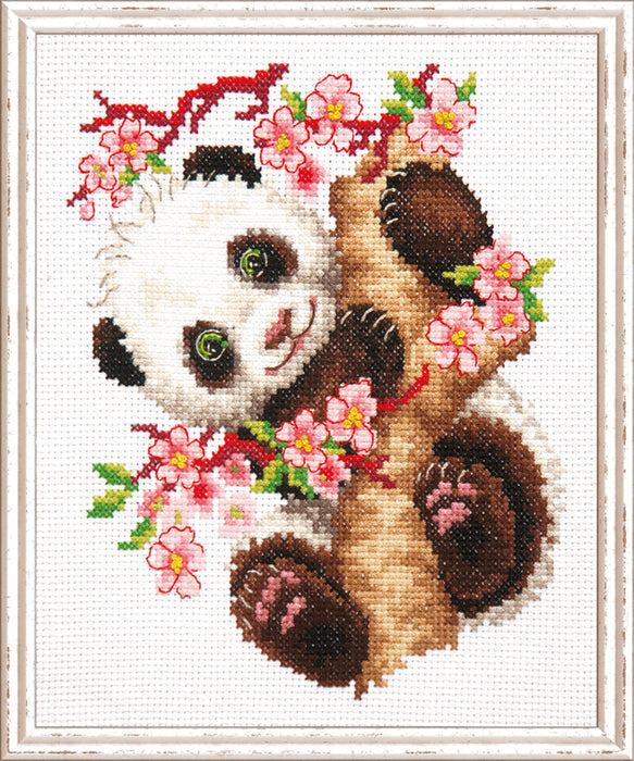 Panda 19-26 Counted Cross-Stitch Kit