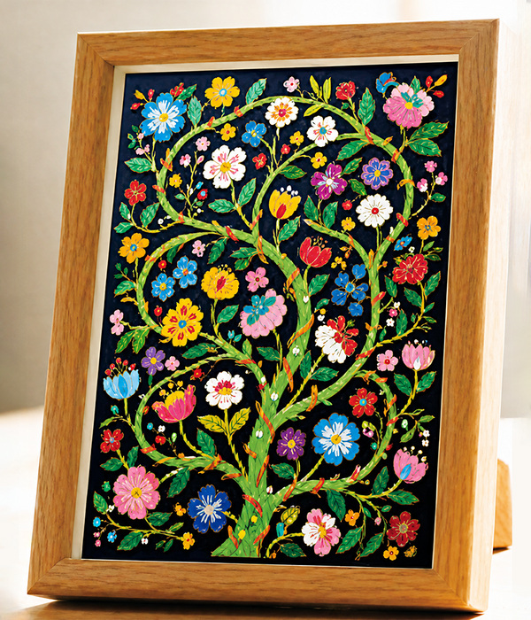 Tree of Life Cloisonne Art Kit F07AM3-19-4
