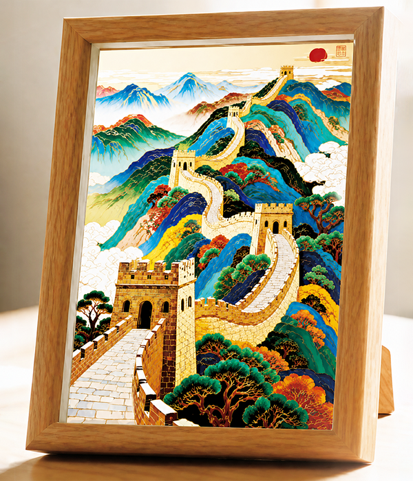 The Great Wall of China Cloisonne Art Kit F07AM3-19-8