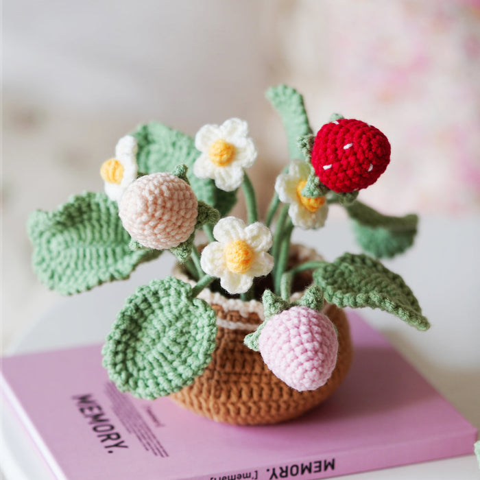 Potted Flower Amigurumi DIY Crochet Kit Wizardi F07N8-M32