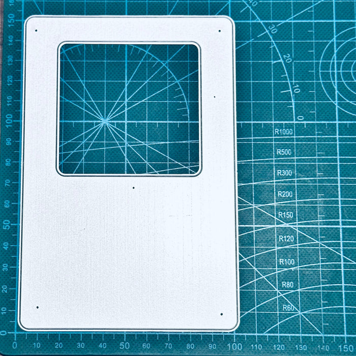 Rectangle Scrapbooking Cutting Die by Wizardi QJ07