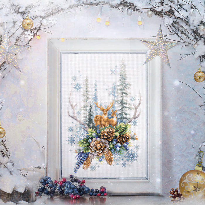 Winter Forest Spirit 200-017 Counted Cross-Stitch Kit