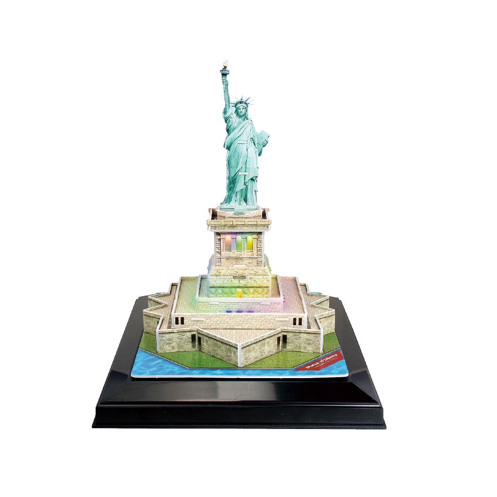 Paper Model Building Kit Statue of Liberty C080. Papercraft 3D Puzzle ...