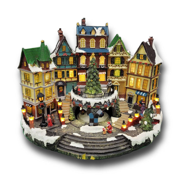 Christmas Village House with LED Lights F07M3-15-FQ22021