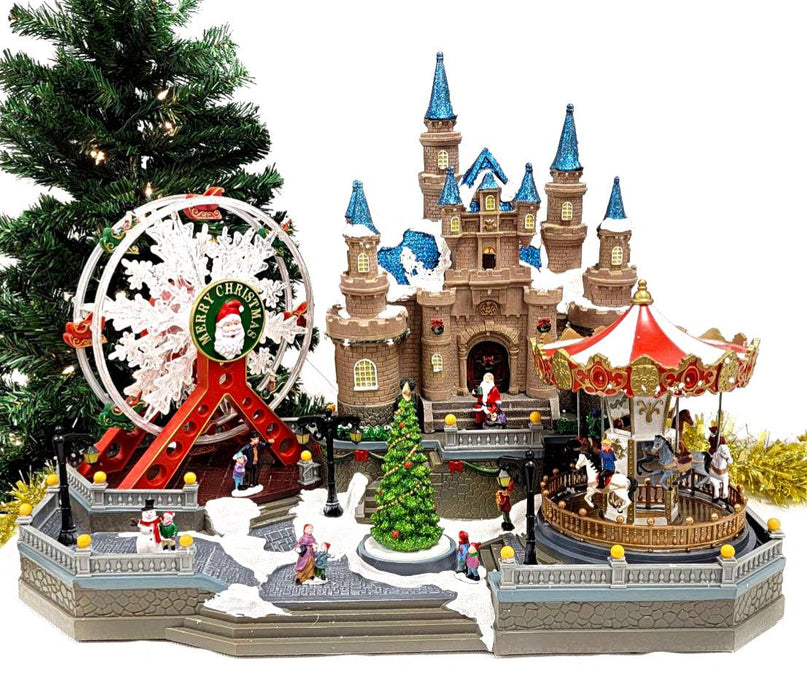 Amusement Park Christmas Decoration. Christmas Village F07M4-15