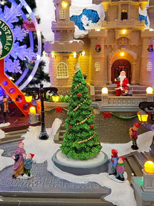 Amusement Park Christmas Decoration. Christmas Village F07M4-15