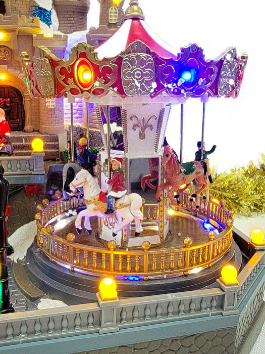 Amusement Park Christmas Decoration. Christmas Village F07M4-15