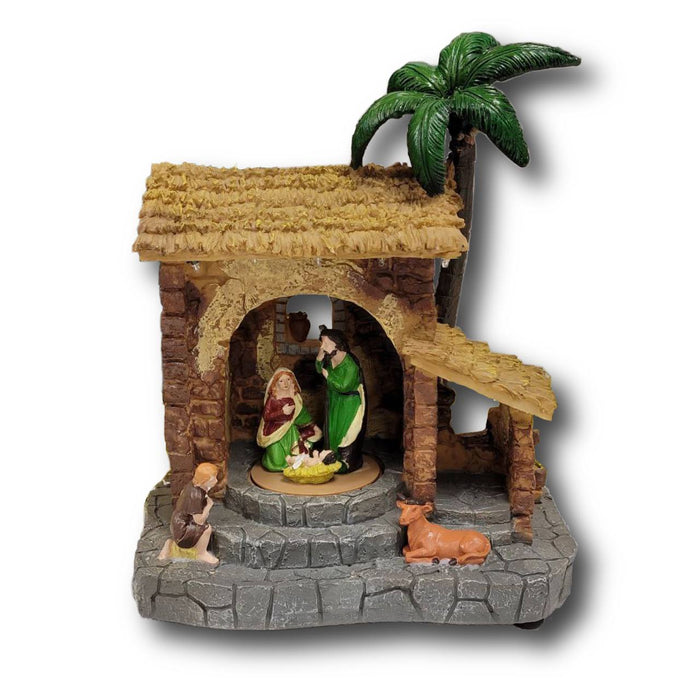 Traditional Nativity Scene Christmas Decoration. Christmas Village F07M4-2