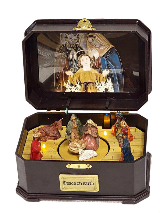 Traditional Nativity Scene Christmas Decoration. Christmas Village F07M4-4