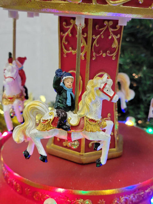 Christmas Carousel Decoration - Large. Christmas Village F07M3-2-FQ22010