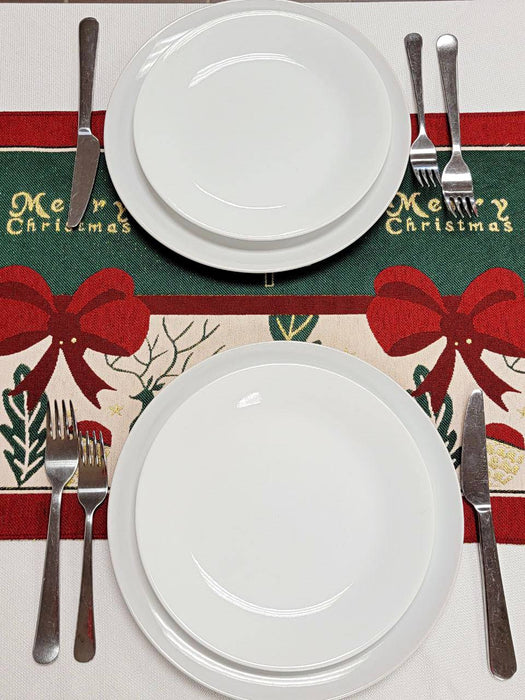 Festive Holiday Tree Christmas Table Runner F07M5-10C