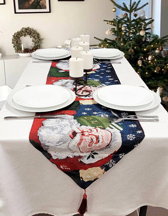 Santa Claus Christmas Table Runner F07M5-8C