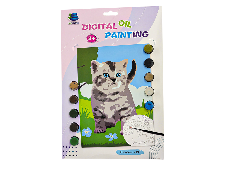 Dolphin Paint by Numbers Kit F07M1-6-Cat