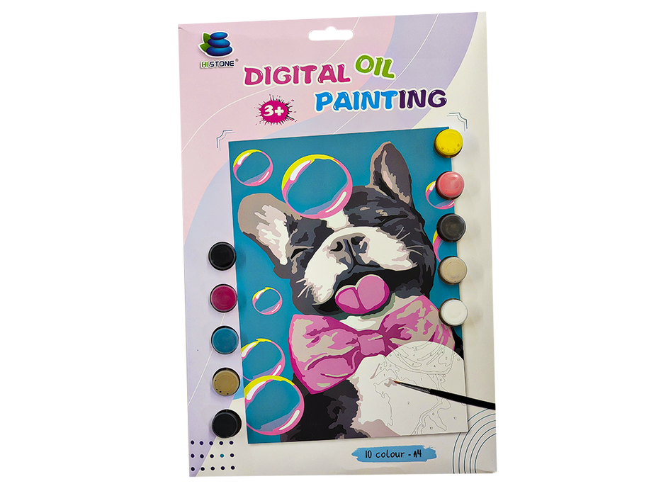 Dolphin Paint by Numbers Kit F07M1-6-Dog