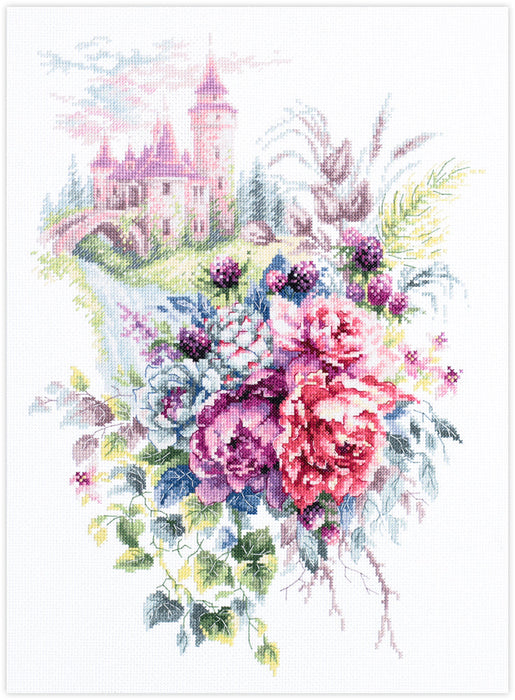 The Old Castle 210-210 Counted Cross-Stitch Kit