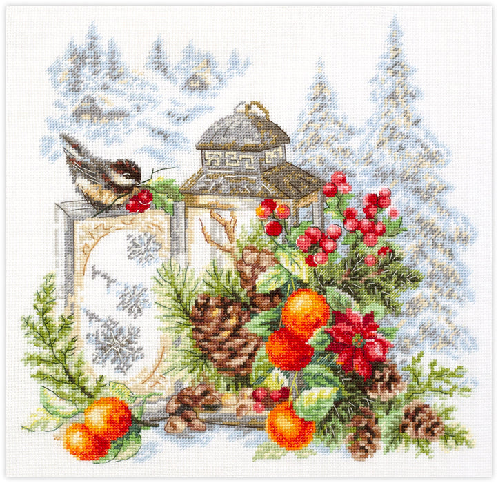 The Scent of Winter 210-601 Counted Cross-Stitch Kit