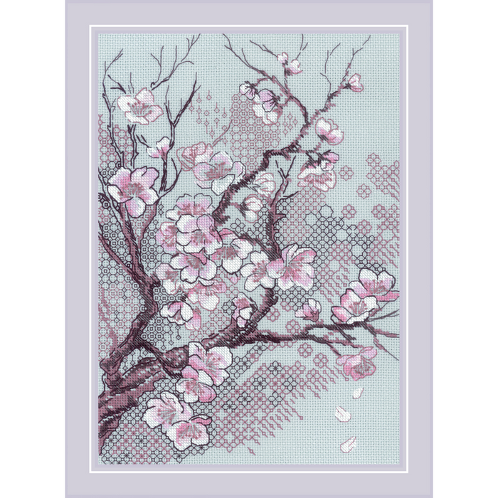 Plum Blossom R2298 Counted Cross Stitch Kit