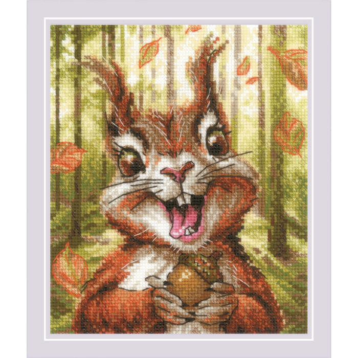 Nutty Delight¬† R2302 Counted Cross Stitch Kit