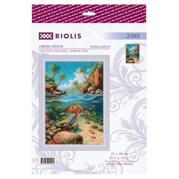 Under the Water R2305 Counted Cross Stitch Kit